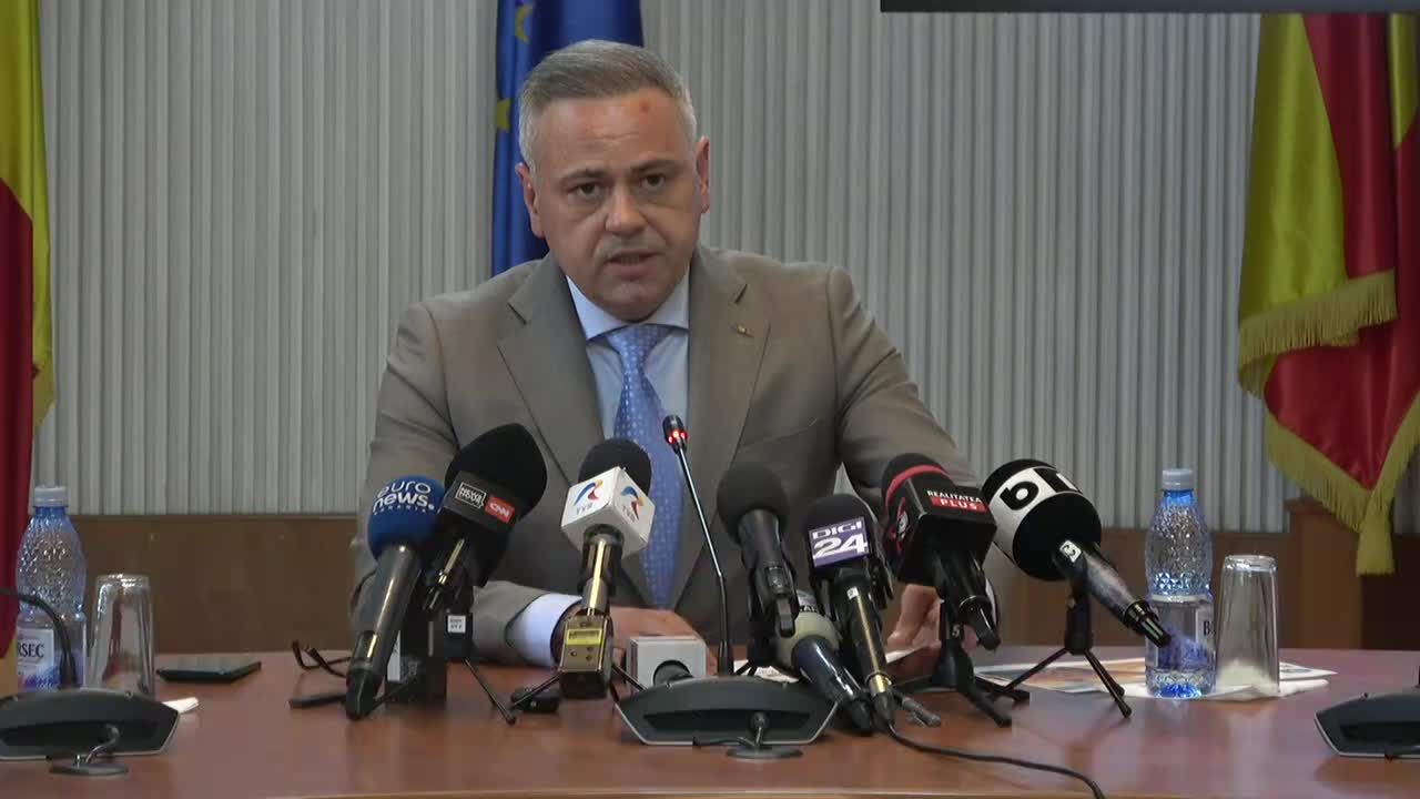 Conferință de presă susținută de ministrul Agriculturii și Dezvoltării Rurale al României, Florin Barbu, privind bilanțul activității pe durata mandatului