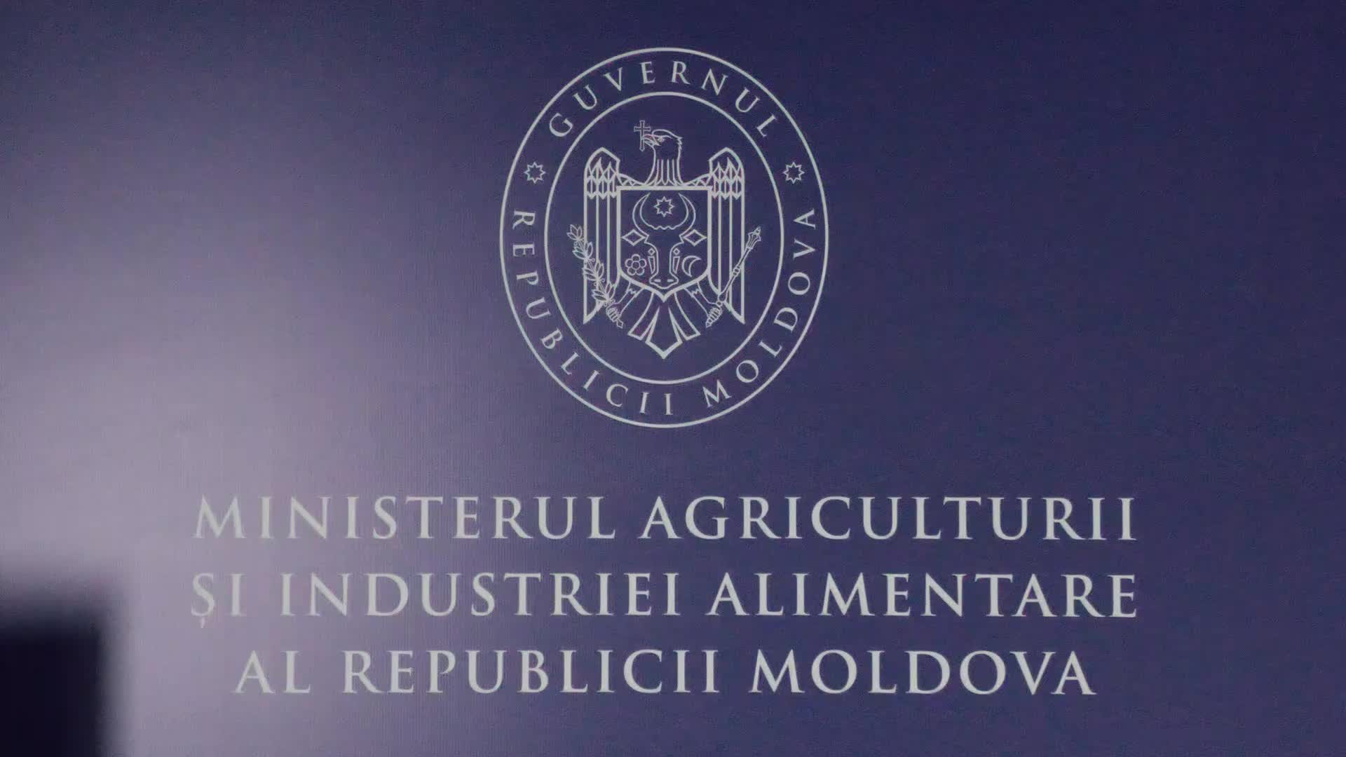 Briefing de presă susținut de ministrul Agriculturii și Industriei Alimentare al Republicii Moldova, Eugeniu Osmochescu, privind licențierea importului de produse agricole