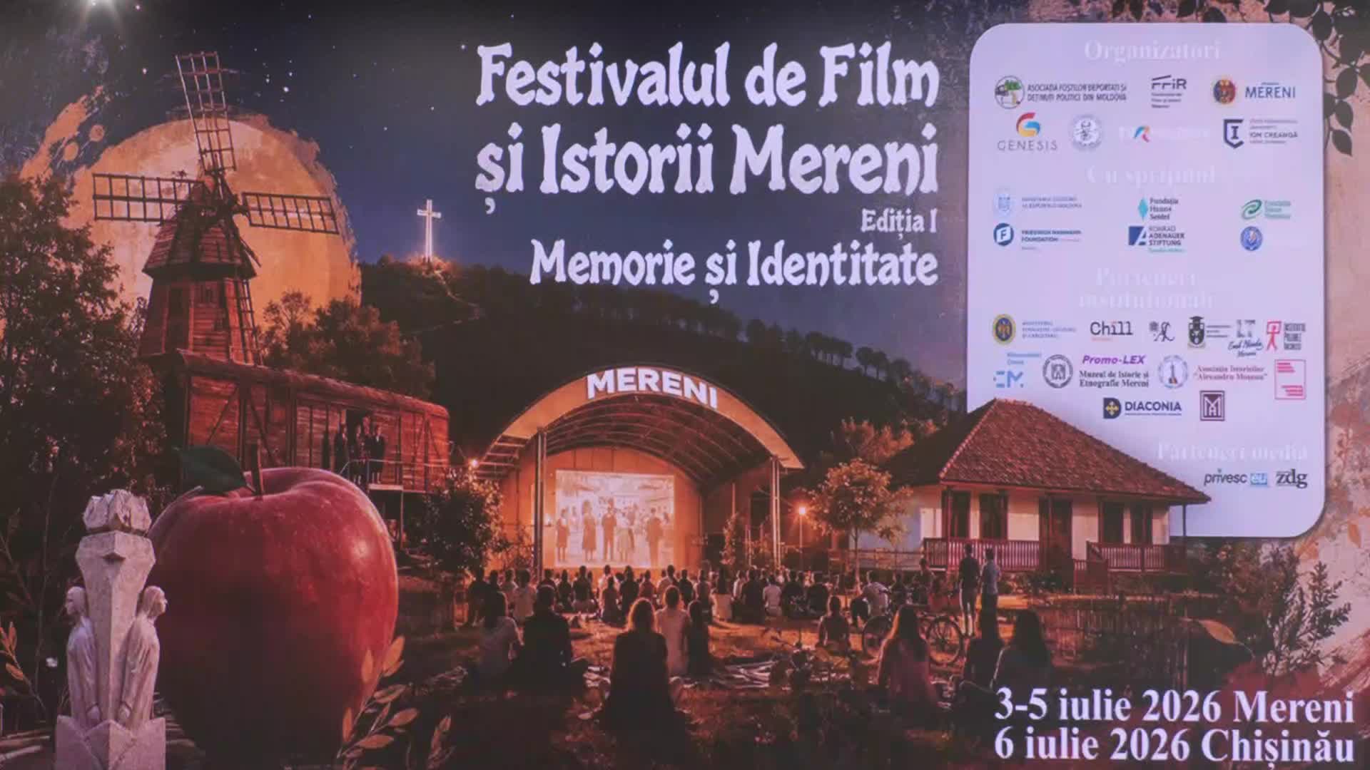 Festivalul de Film și Istorii Mereni, ediția I-a. Dezbaterea „Unitate prin memorie: integrarea Republicii Moldova în Uniunea Europeană”