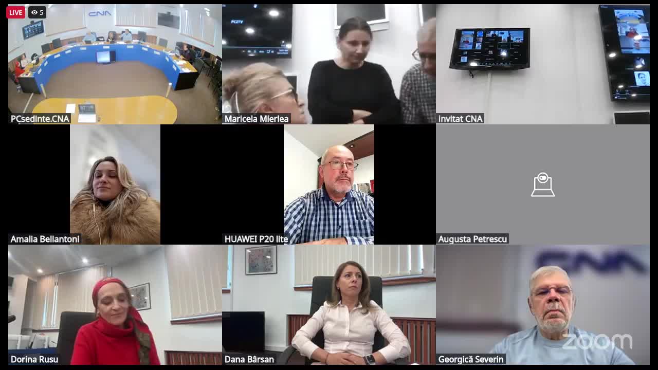 Ședința Consiliului Național al Audiovizualului din 14 octombrie 2025