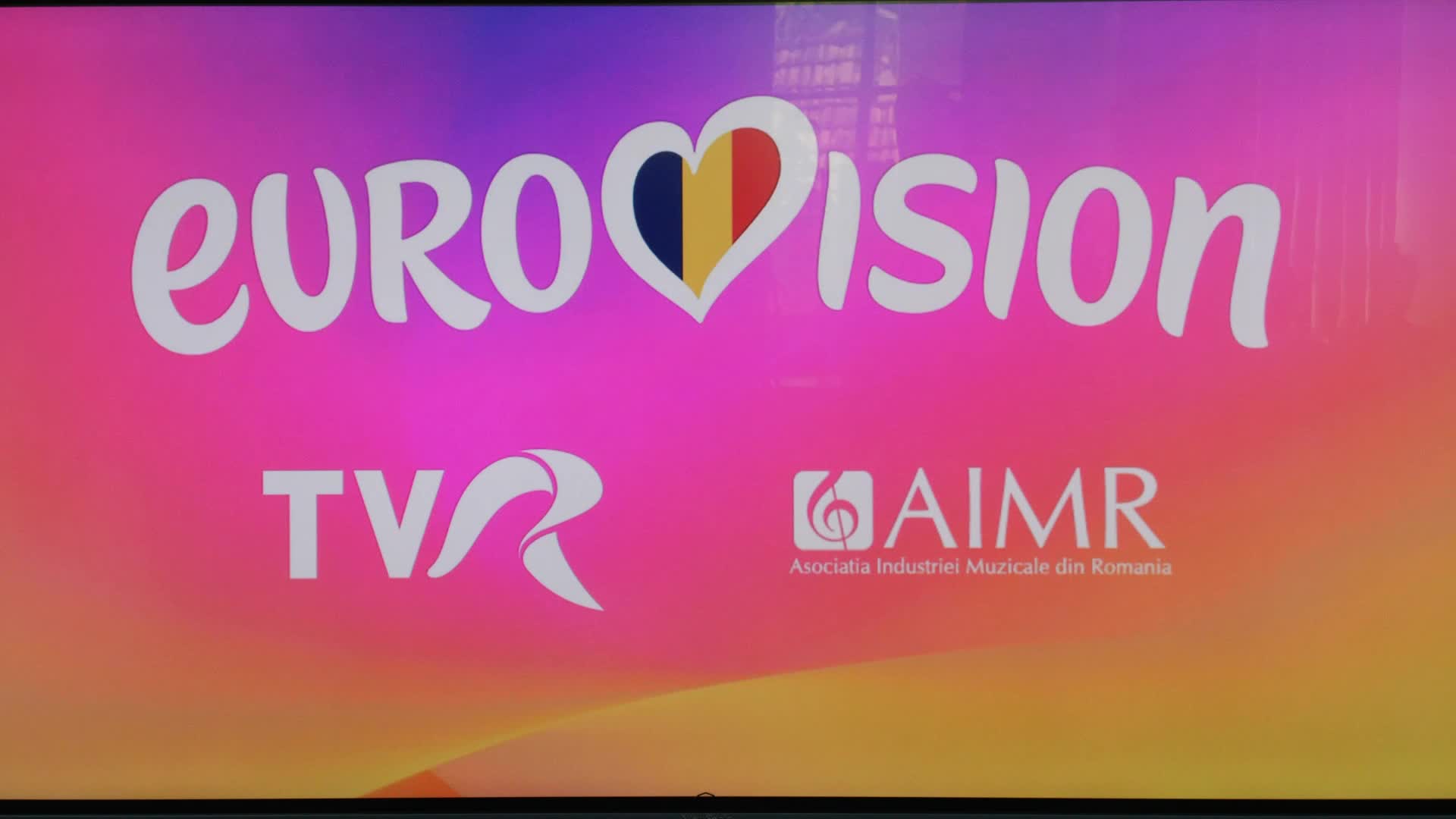 Conferință de presă susținută de concurenta României la Eurovision, Alexandra Căpitănescu