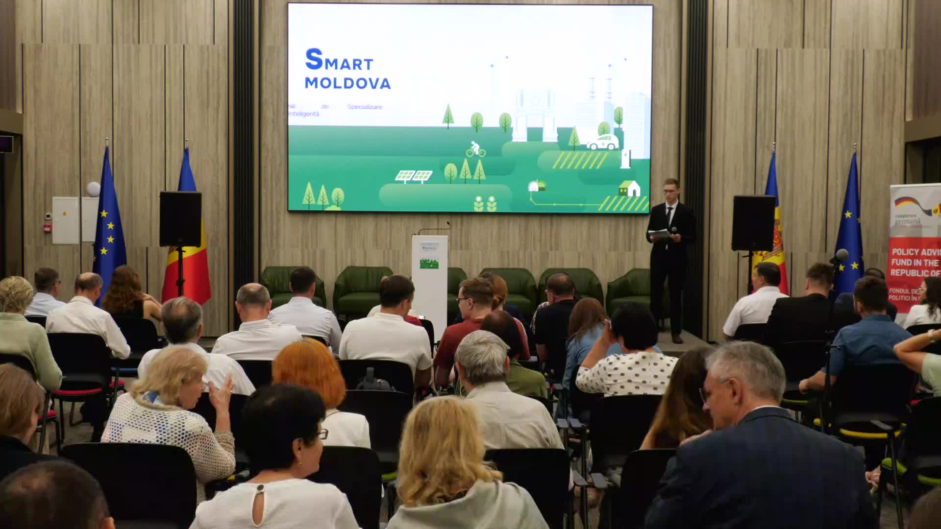 Evenimentul „Dialog strategic privind implementarea Programului național de specializare inteligentă al Republicii Moldova pentru anii 2024-2027 „Smart Moldova”