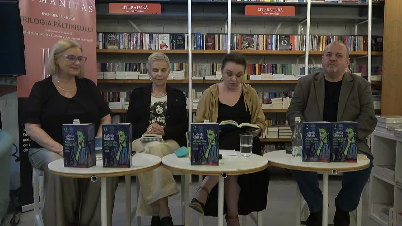 Lansarea volumului „Adevăratul meu nume” de Ludmila Ulițkaia