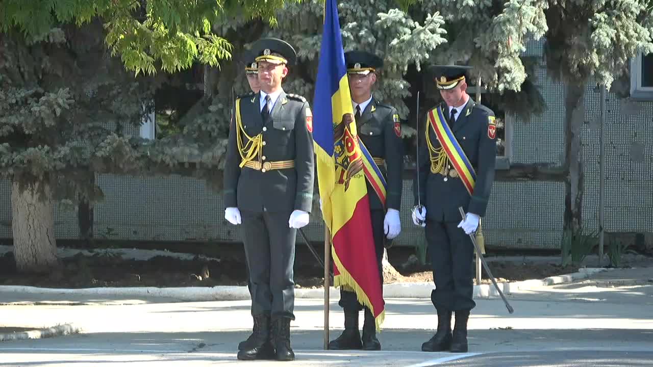 Ceremonia de depunere a Jurământului Militar în Tabăra Militară 142