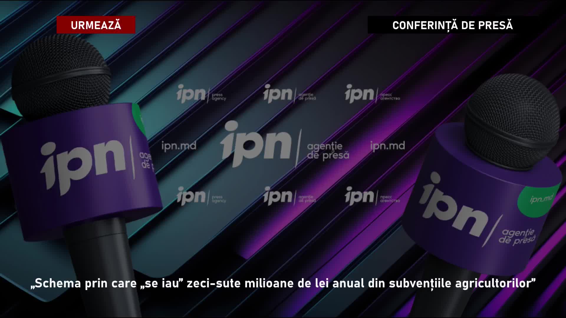 Conferință de presă susținută de Ghenadie Rabei cu tema „Schema prin care „se iau” zeci-sute milioane de lei anual din subvențiile agricultorilor”