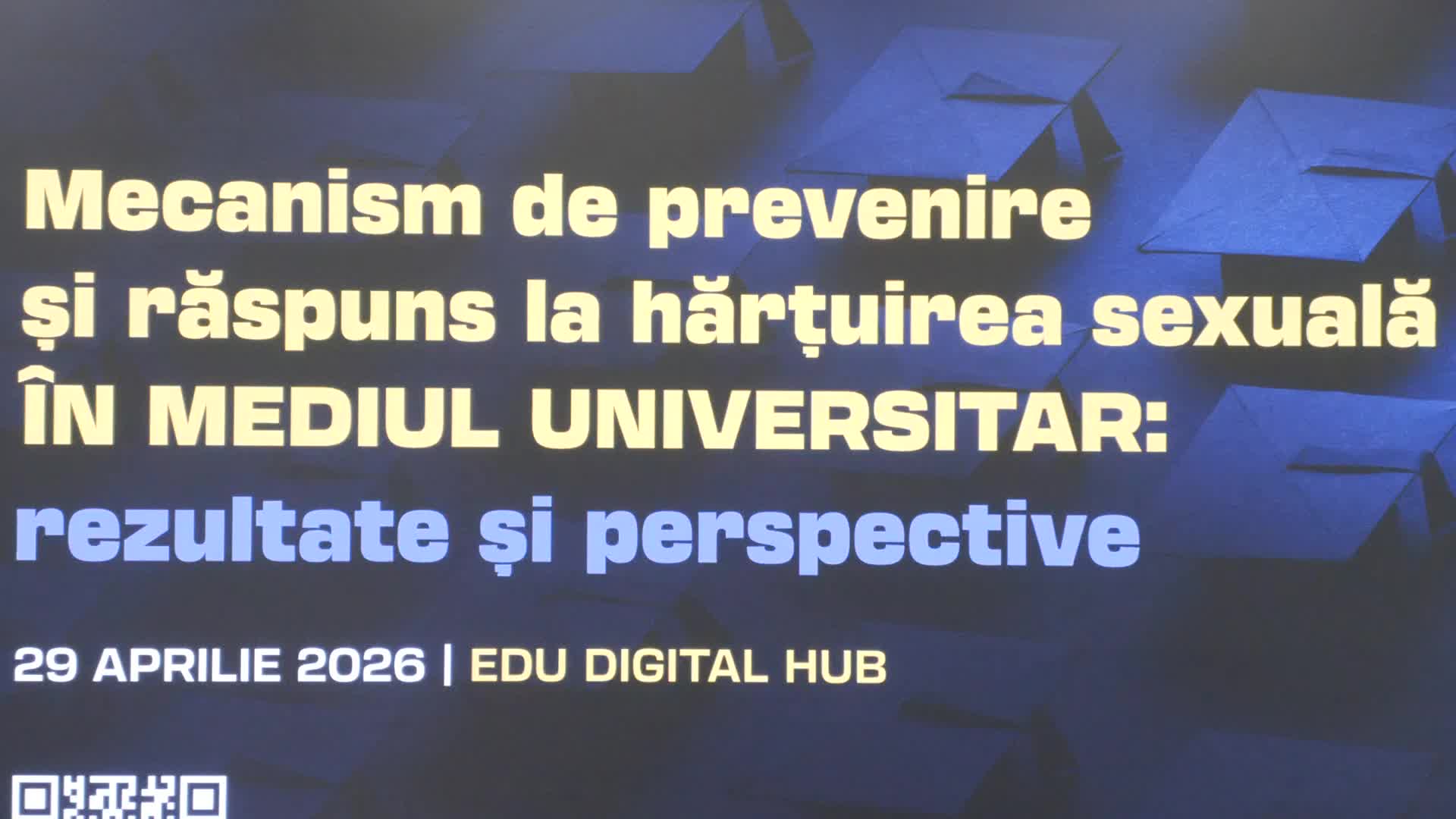 Evenimentul „Mecanism de prevenire și răspuns la hărțuirea sexuală în mediul universitar: rezultate și perspective”
