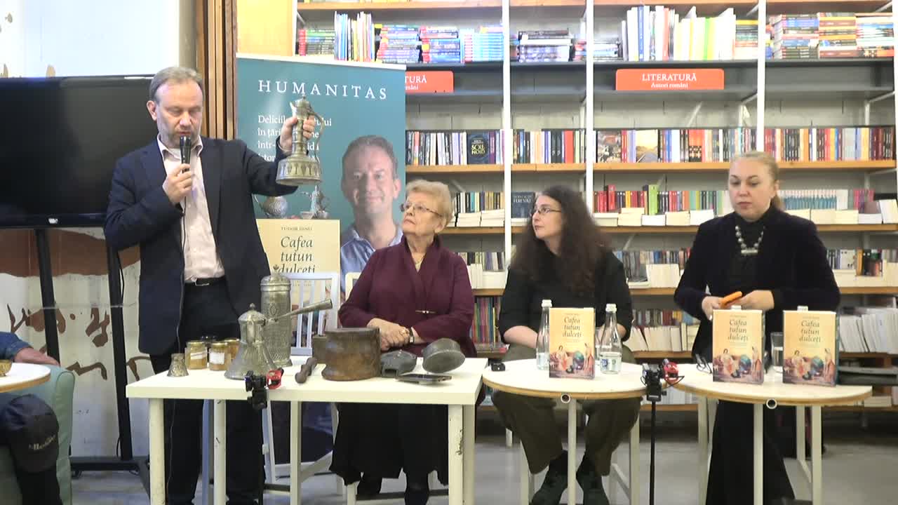Eveniment Tudor Dinu – Cafea, tutun, dulceți. Deliciile Orientului în țările române