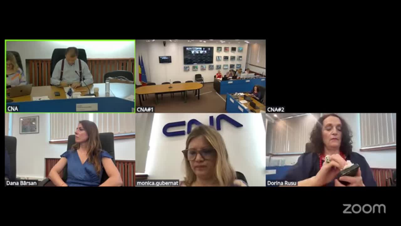 Ședința Consiliului Național al Audiovizualului din 21 iulie 2026