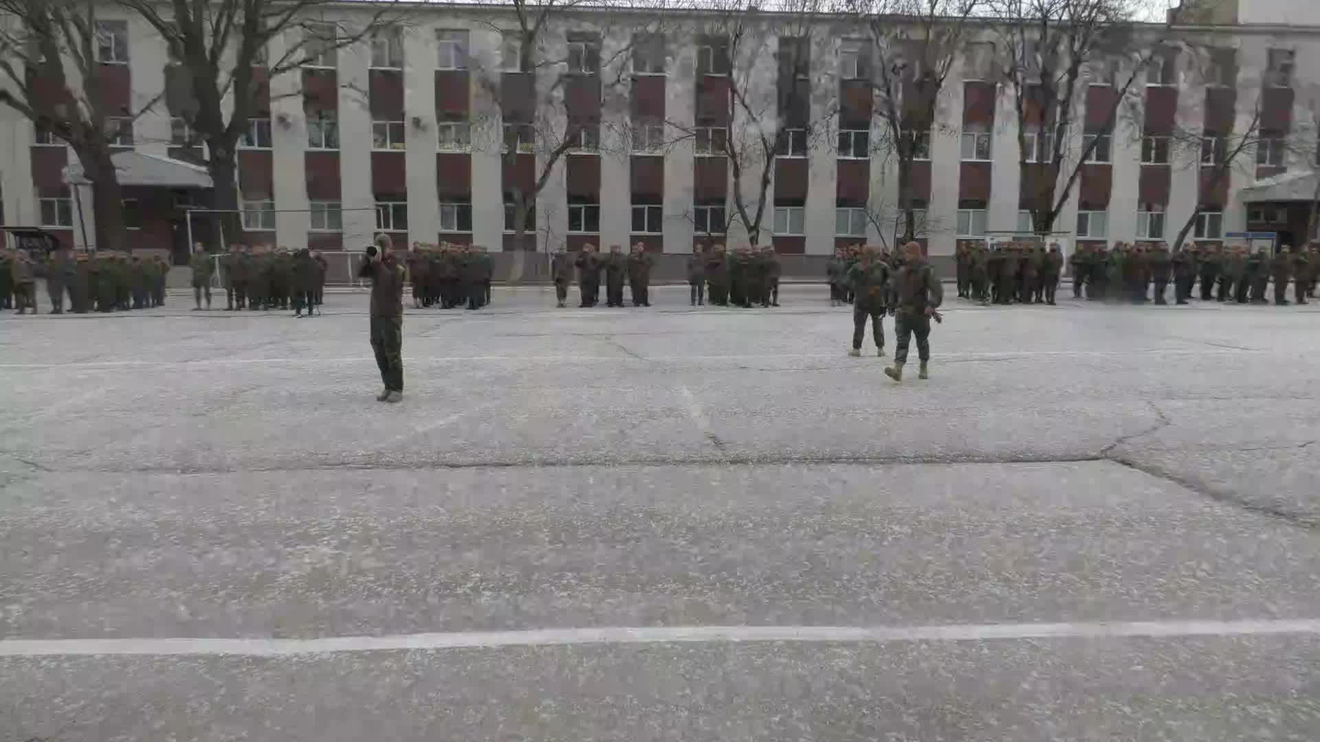 Ceremonia de depunere a jurământului militar în Brigada de infanterie motorizată „Ștefan cel Mare”