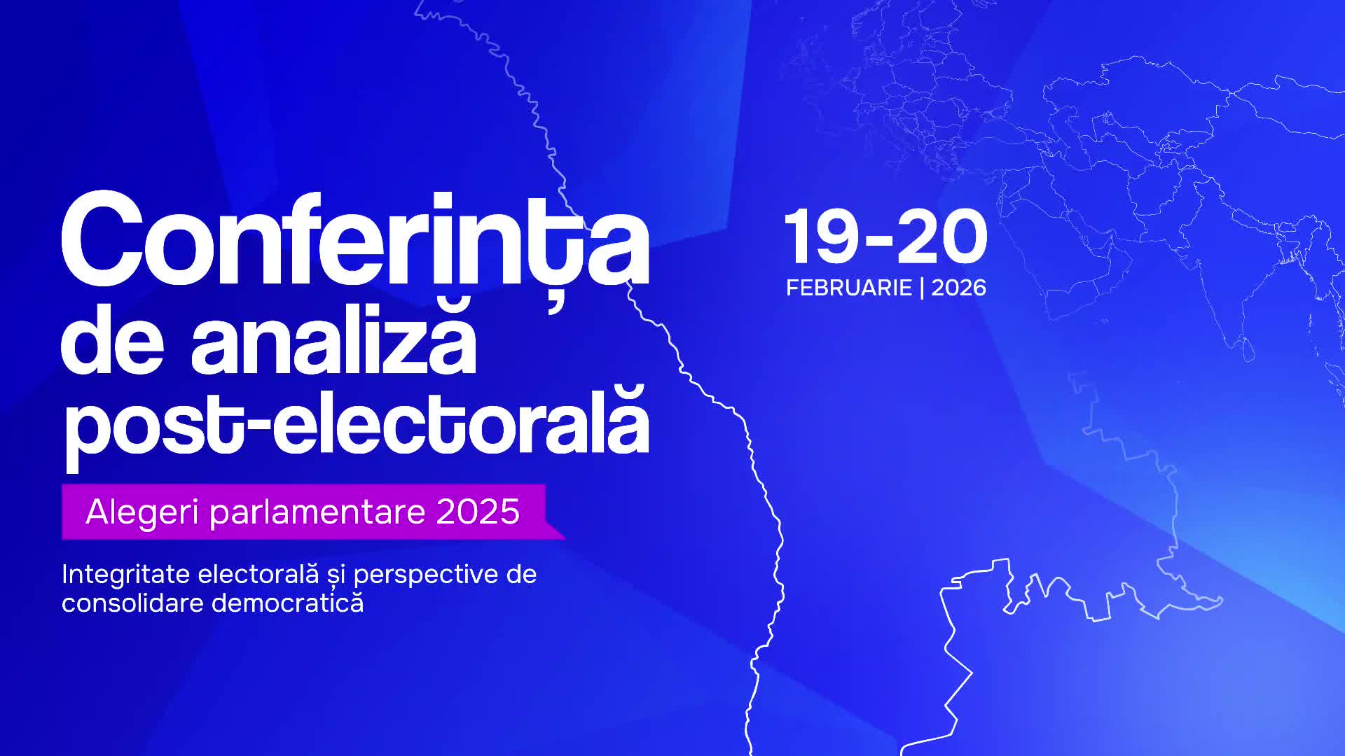 Conferința de analiză post-electorală „Alegerile Parlamentare din Republica Moldova, 28 septembrie 2025: integritatea electorală și perspective de consolidare democratică”