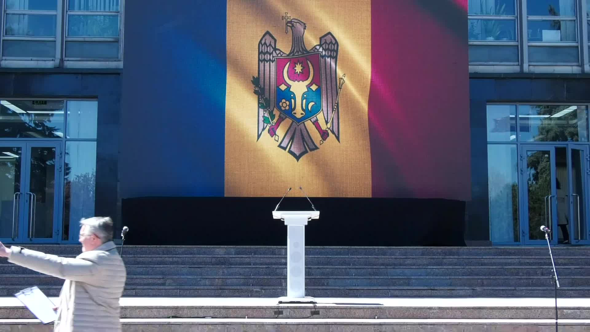 Evenimentul dedicat marcării Zilei Drapelului de Stat al Republicii Moldova, organizat de Ministerul Educației și Cercetării