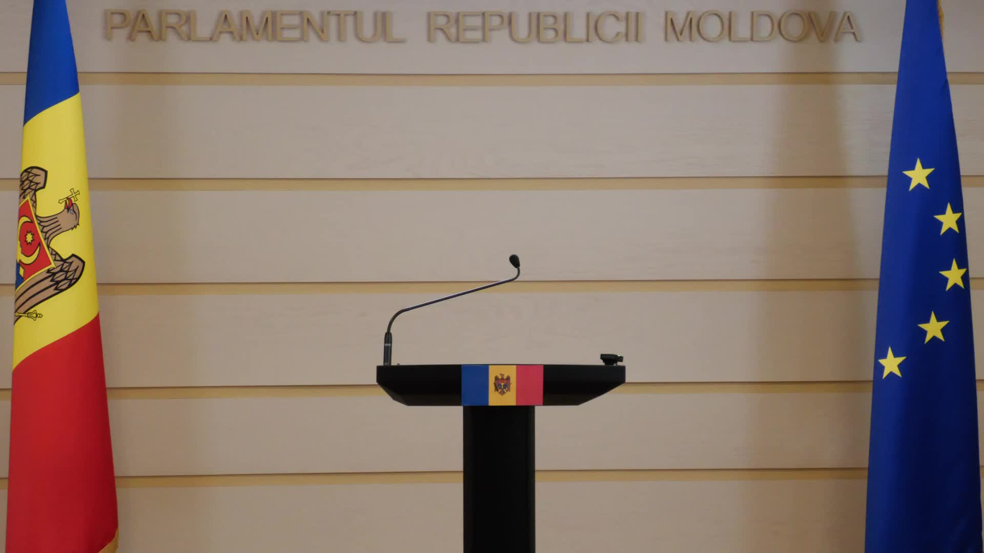 Briefing de presă susținut de vicepreședintele Parlamentului Republicii Moldova, Vlad Batrîncea