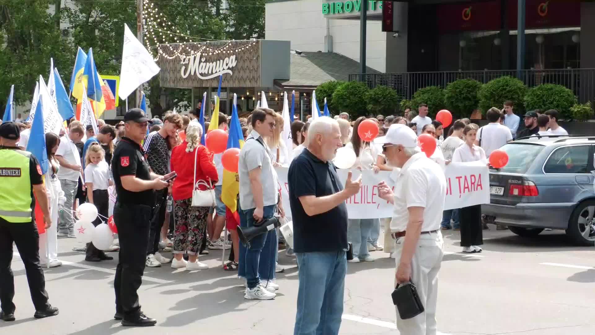 Marșul Familiei organizat de Partidul Socialiștilor din Republica Moldova