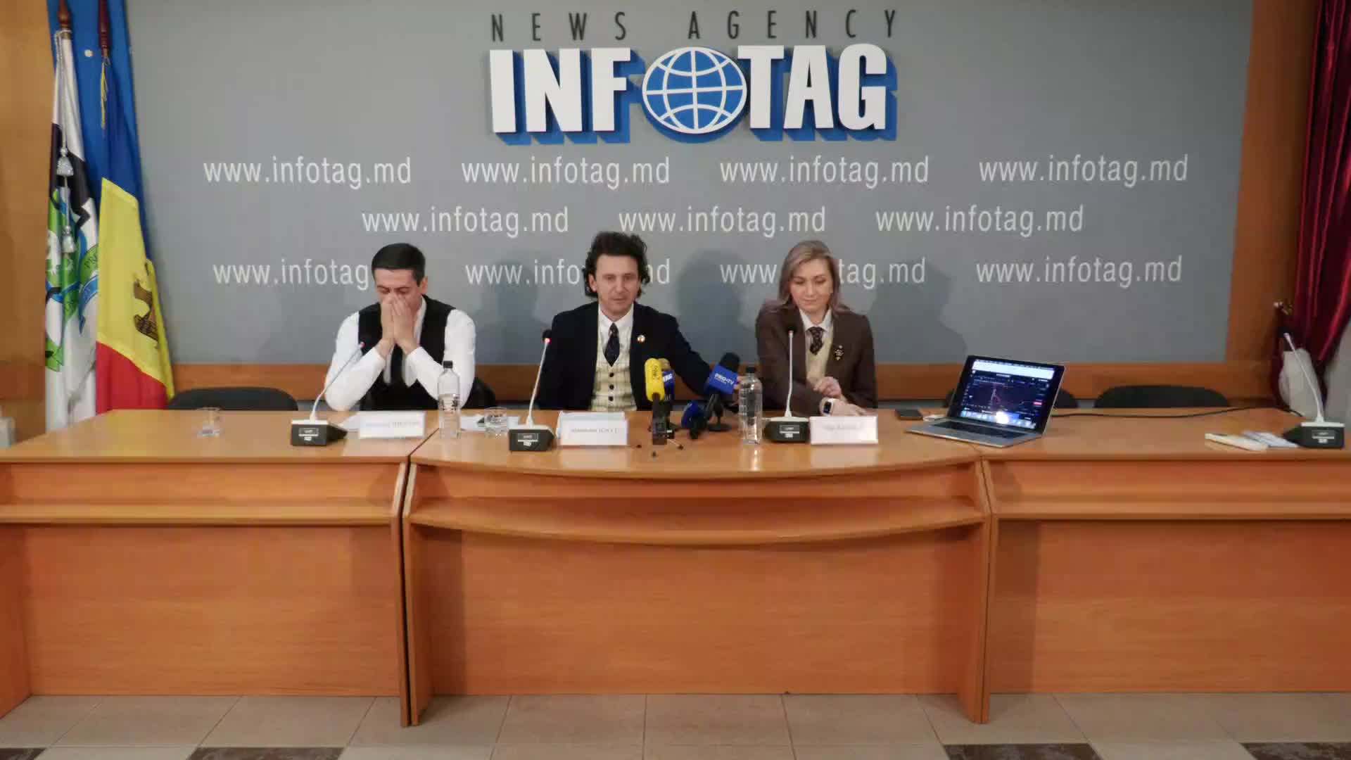 Conferință de presă organizată de Compania Double Case cu tema „Prezentarea unei inițiative inovative menite să contribuie la dezvoltarea mediului de afaceri din Republica Moldova”