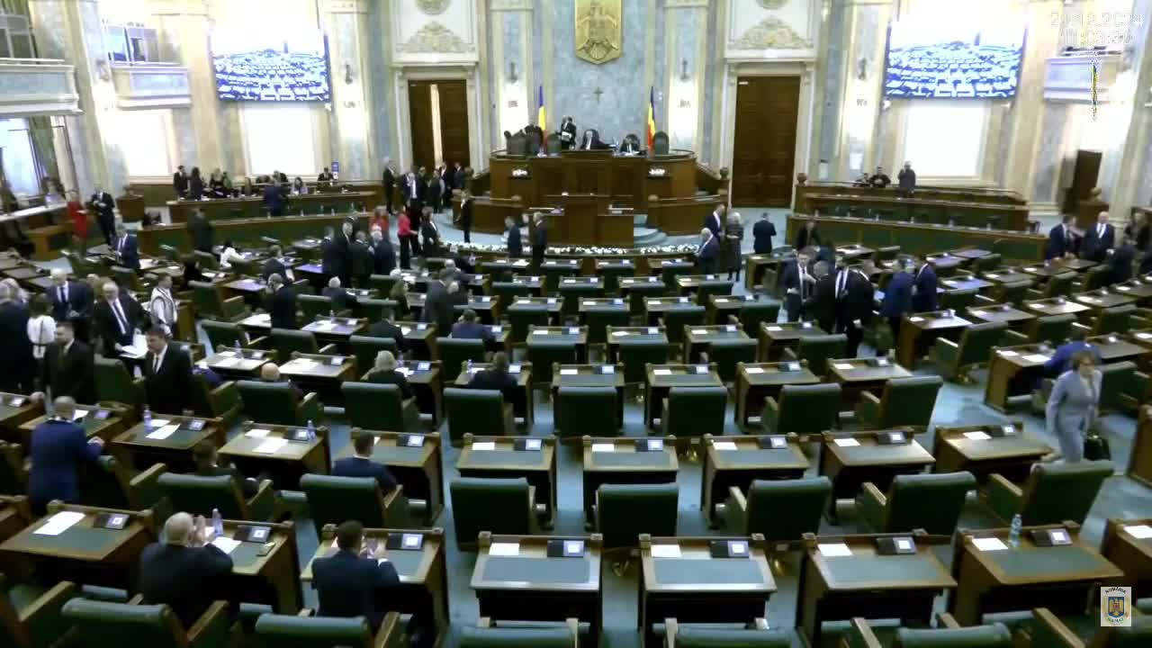 Ședința solemnă a Senatului României din 21 decembrie 2024