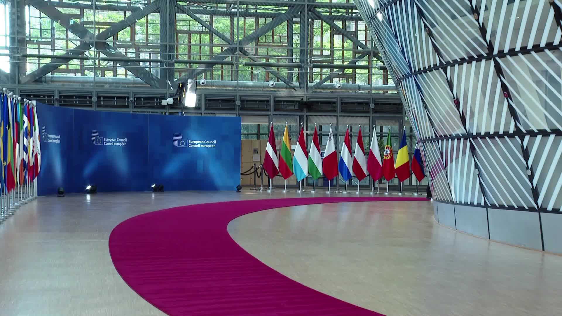 Declarație de presă susținută de Președintele României, Nicușor Dan, înaintea participării la reuniunea Consiliului European
