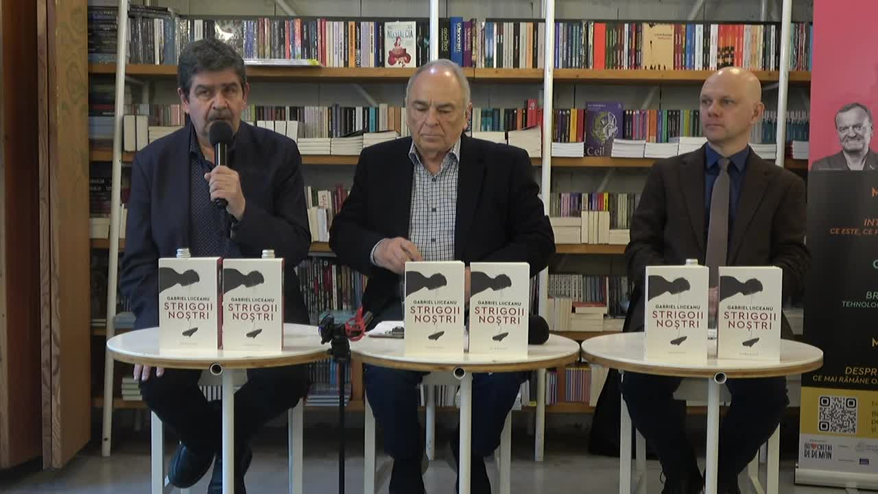 Gabriel Liiceanu în dialog cu Ioan Stanomir și Radu Paraschivescu despre volumul „Strigoii noștri”