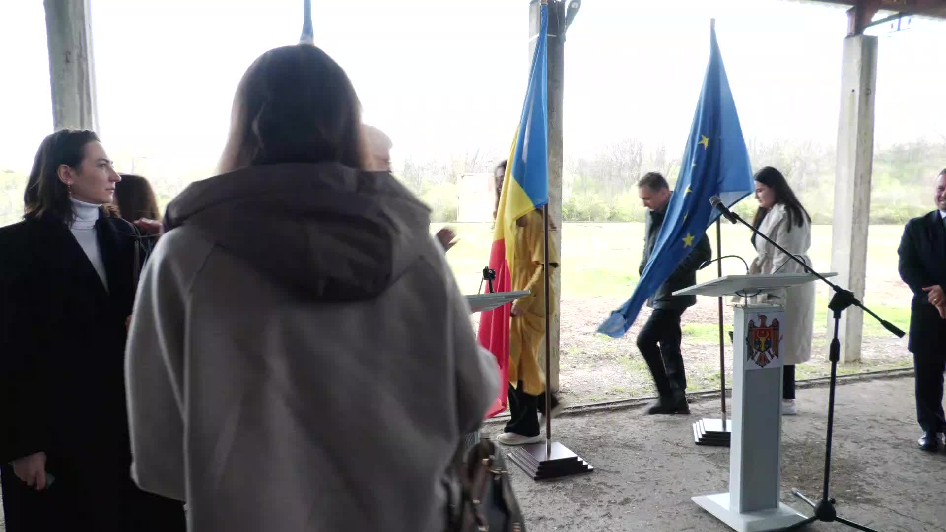 Conferință de presă pe marginea proiectului privind reabilitarea segmentului de cale ferată Cantemir (MD) - Fălciu (RO)