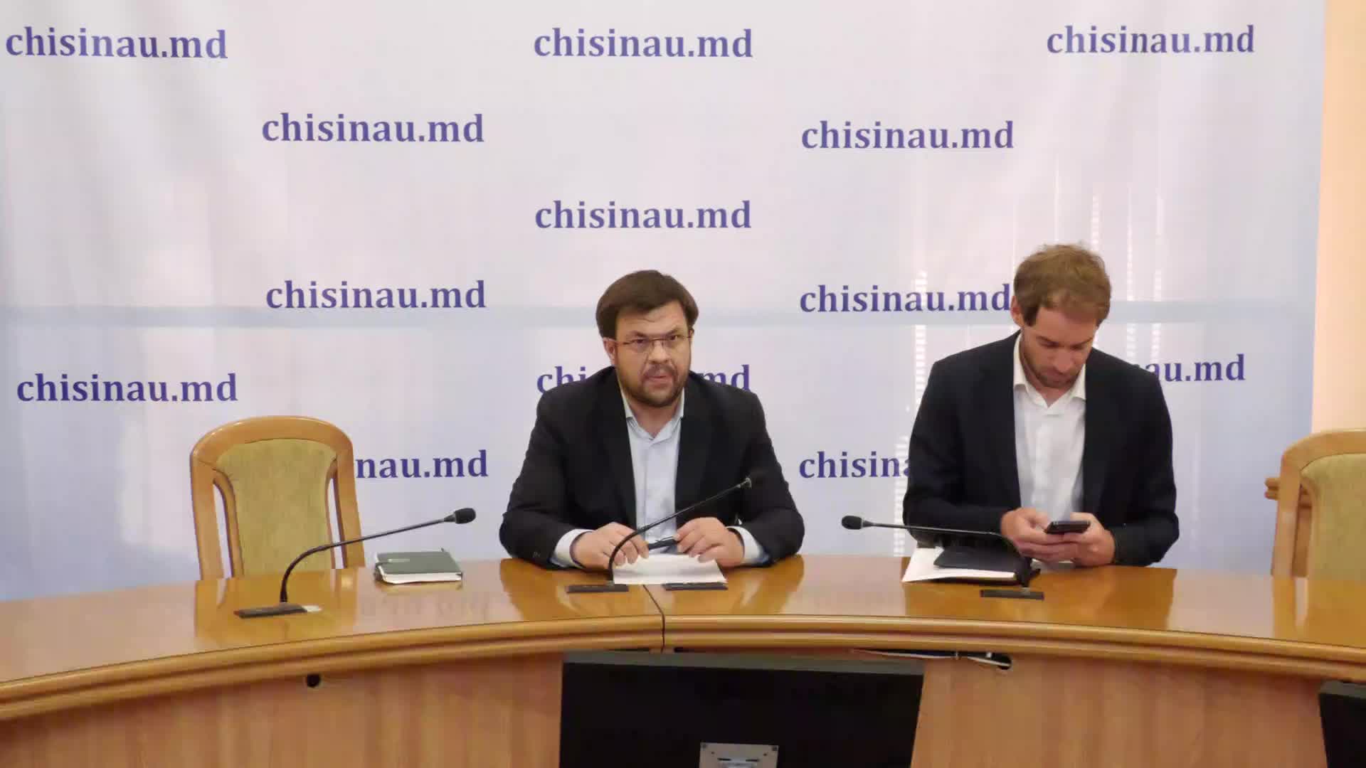 Conferință de presă organizată de Primăria municipiului Chișinău referitor la subiectul „EPAMEDIA”