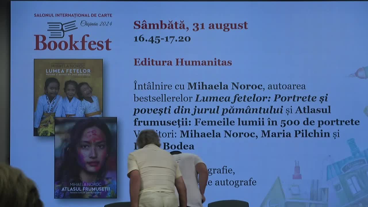 Întâlnire cu Mihaela Noroc, autoarea bestsellerelor „Lumea fetelor: Portrete și povești din jurul pământului” și „Atlasul frumuseții: Femeile lumii în 500 de portrete”